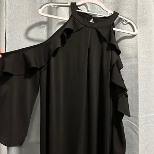 Cold shoulder dress